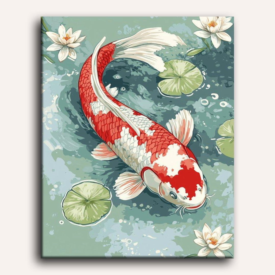 Traditional Koi | Paint by Numbers