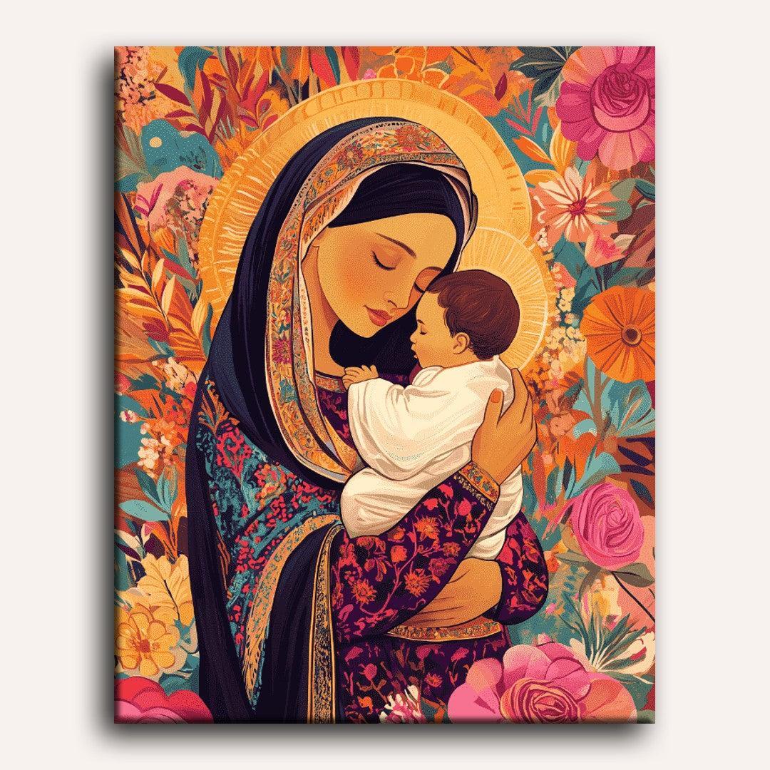 Mother`s love | Paint by Number