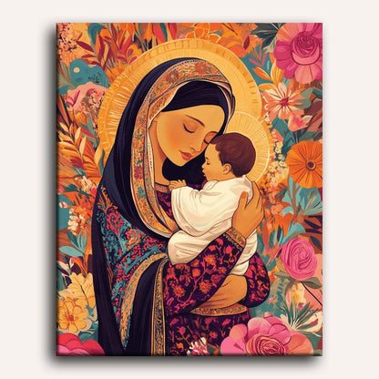 Mother`s love | Paint by Number