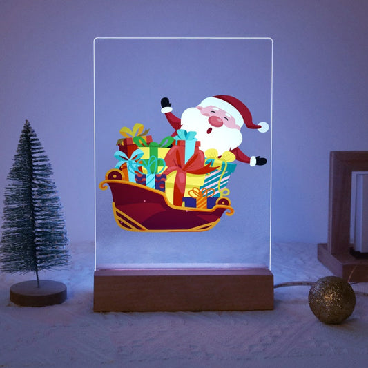 Paint by numbers - Paint by Numbers Christmas Lamp | Santa Claus