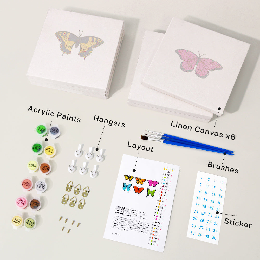 Paint by numbers - What's in your package - Image 3