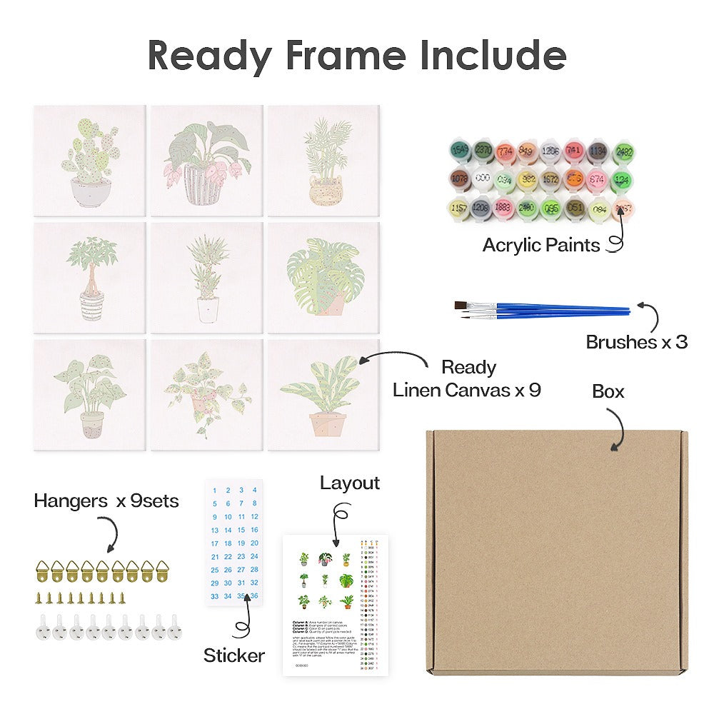 Paint by numbers - What's in your package - Image 6
