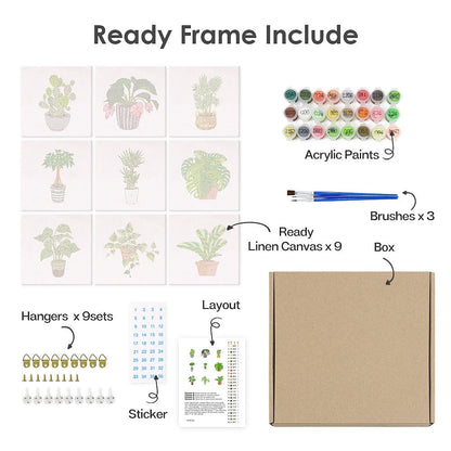 Paint by numbers - What's in your package - Image 6