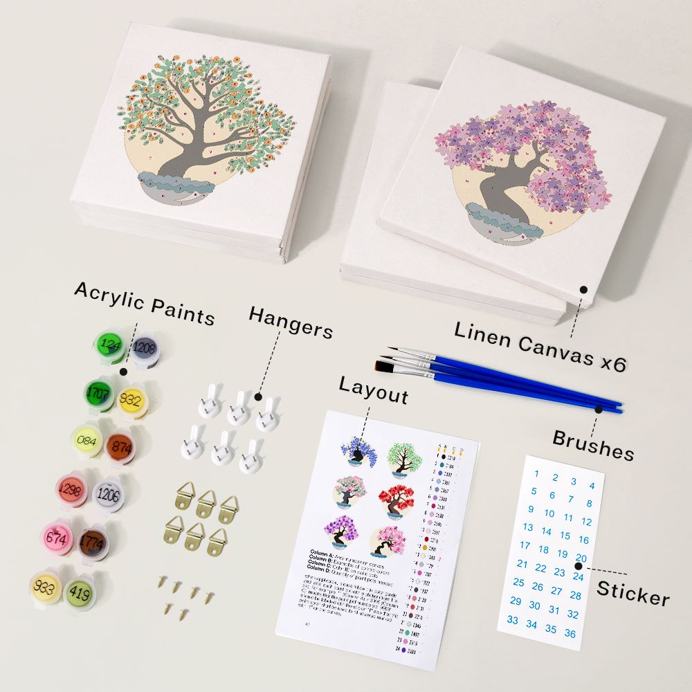 Paint by numbers - What's in your package - Image 8