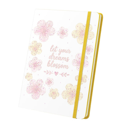 Paint by Number Notebook - Tropical Blossoms