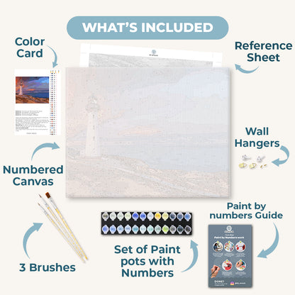 Lighthouse Point | Paint by Numbers