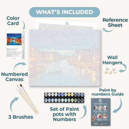 Venice by Night | Paint by Numbers