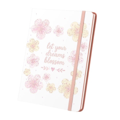 Paint by Number Notebook - Tropical Blossoms