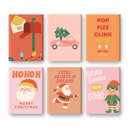 6 Mini Paintings | Christmas Dreams Set- Paint by Numbers