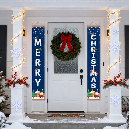 Paint-by-Number Door Panels – Merry Christmas Set