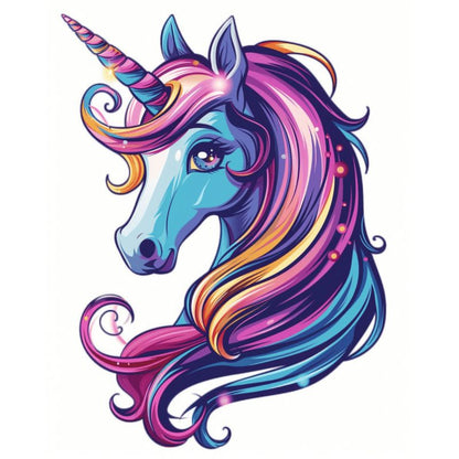 Unicorn Portrait | Paint by Numbers-Paint by numbers