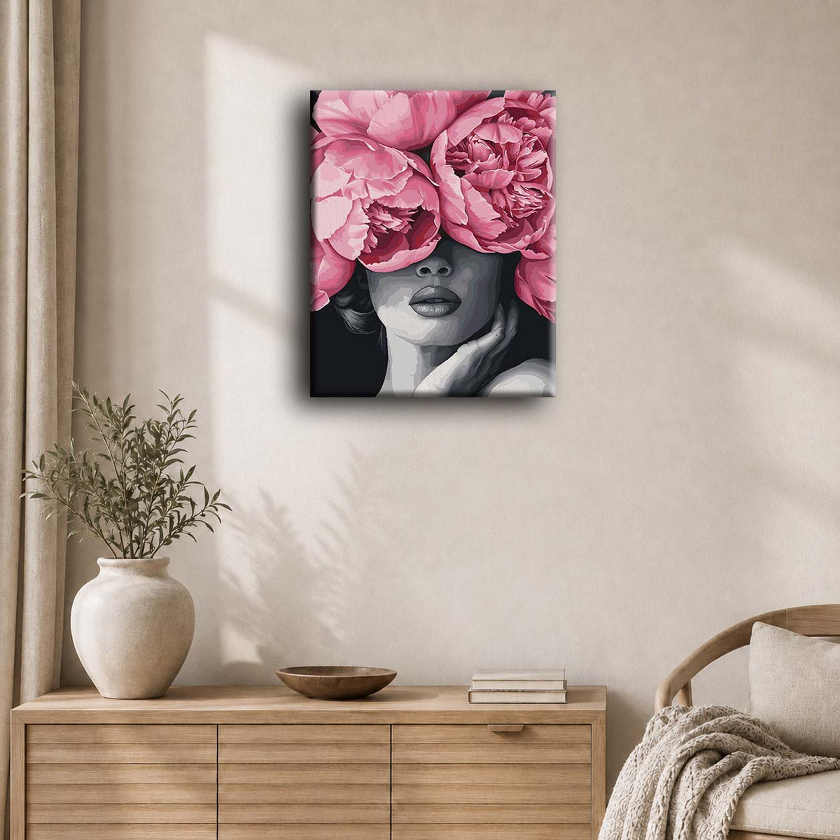 Noir Woman | Paint by Numbers