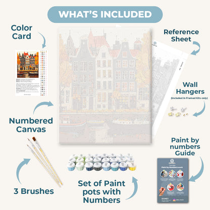 Gorgeous Amsterdam | Paint by Numbers