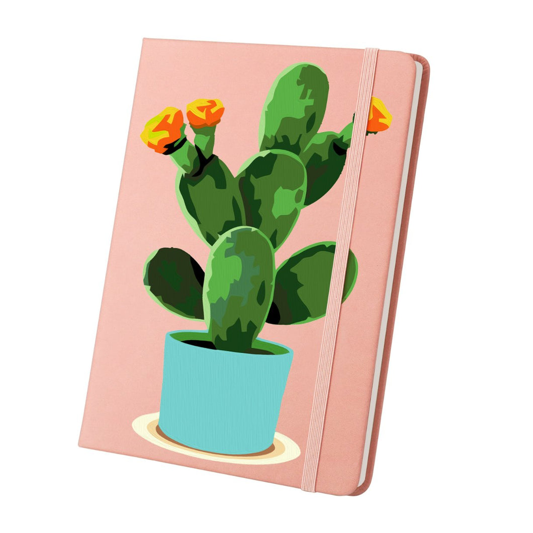2 colors Notebook   Cactus | Paint by Number