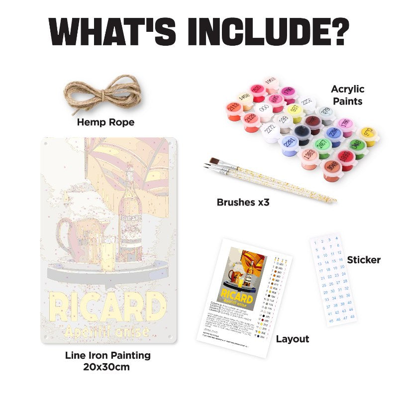 Paint by numbers - What's in your package - Image 8