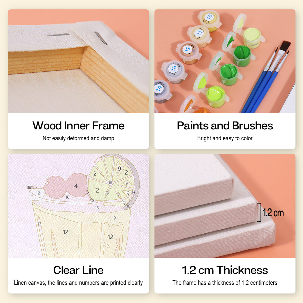 Paint by numbers - What's in your package - Image 6