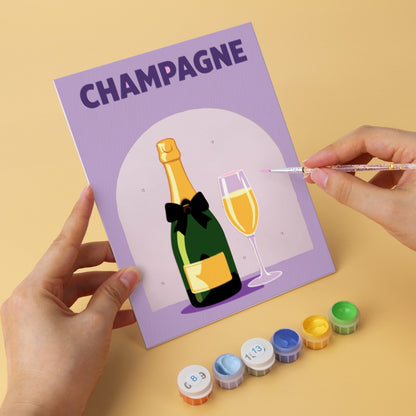 6 Wooden Board Mini Paintings – Glam Girl Essentials