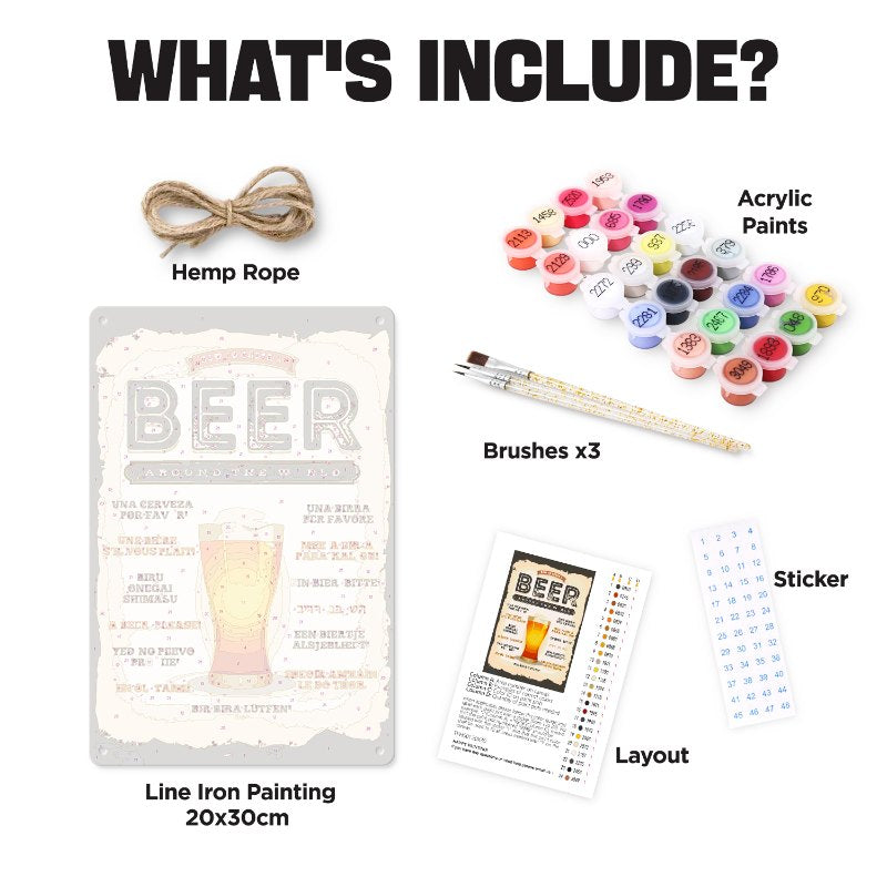Paint by numbers - What's in your package - Image 8