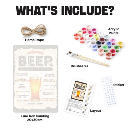 Paint by numbers - What's in your package - Image 8