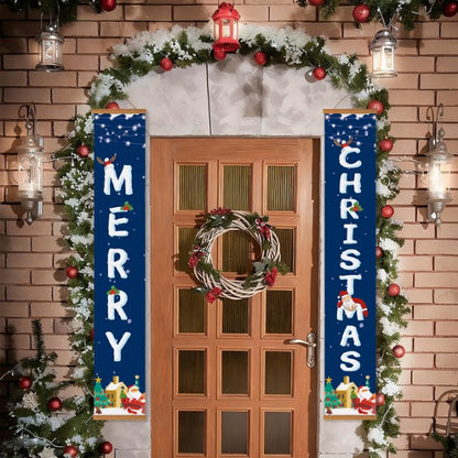 Paint-by-Number Door Panels – Merry Christmas Set