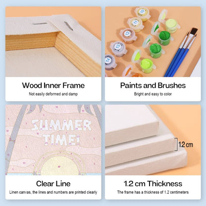 Paint by numbers - What's in your package - Image 4