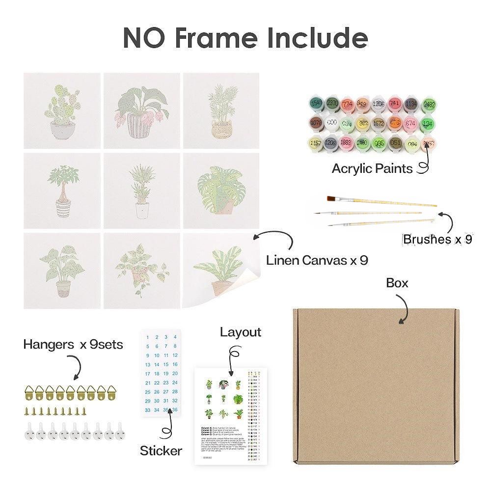 Paint by numbers - What's in your package - Image 4