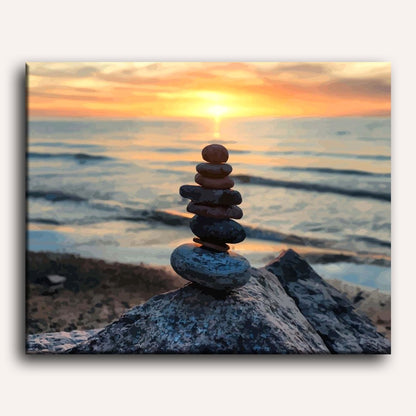 Baltic Sea - Stones | Paint by Numbers