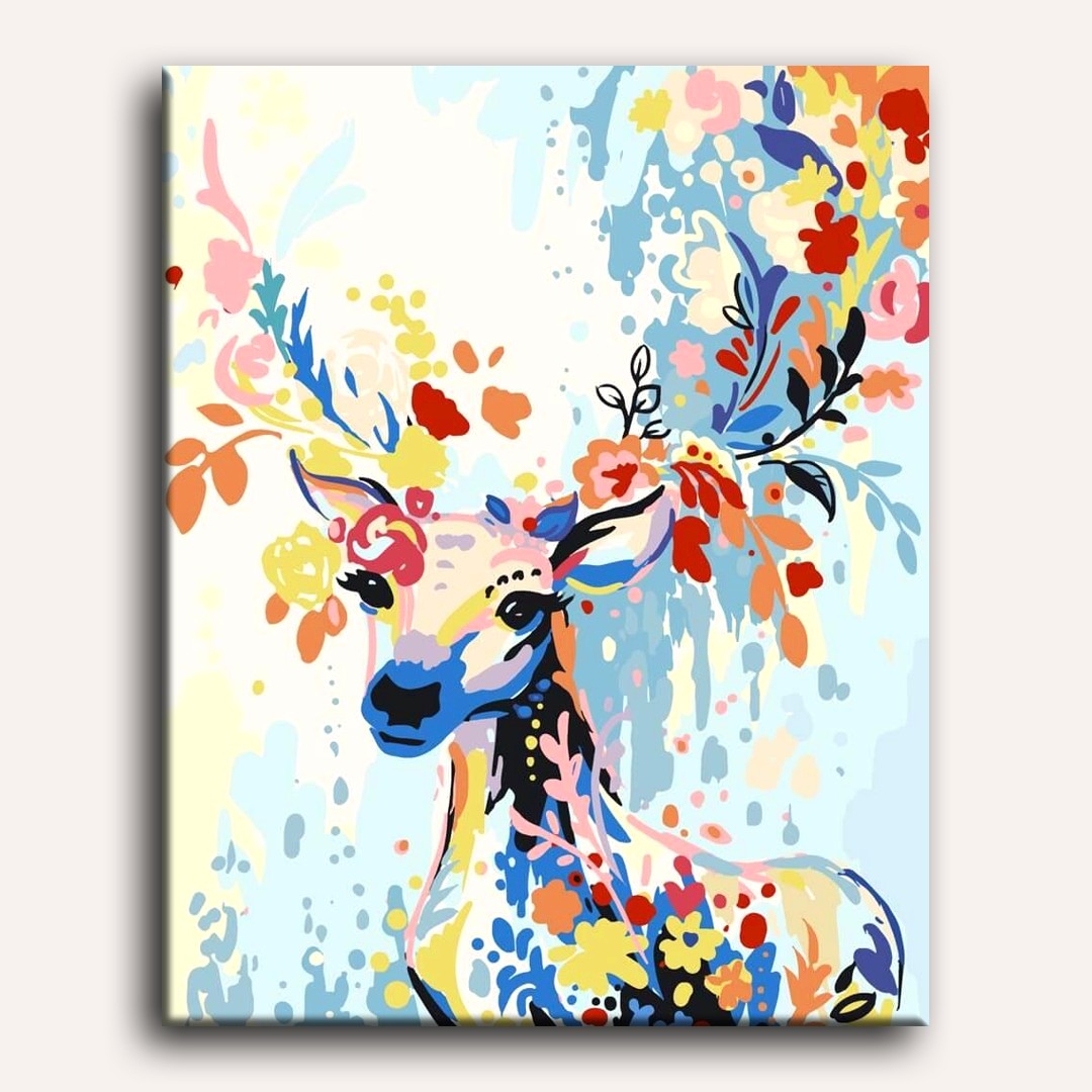 Spring Deer | Paint by Numbers