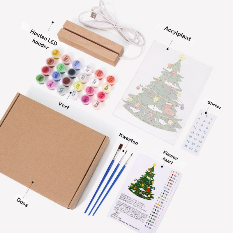 Paint by numbers - What's in your package - Image 5