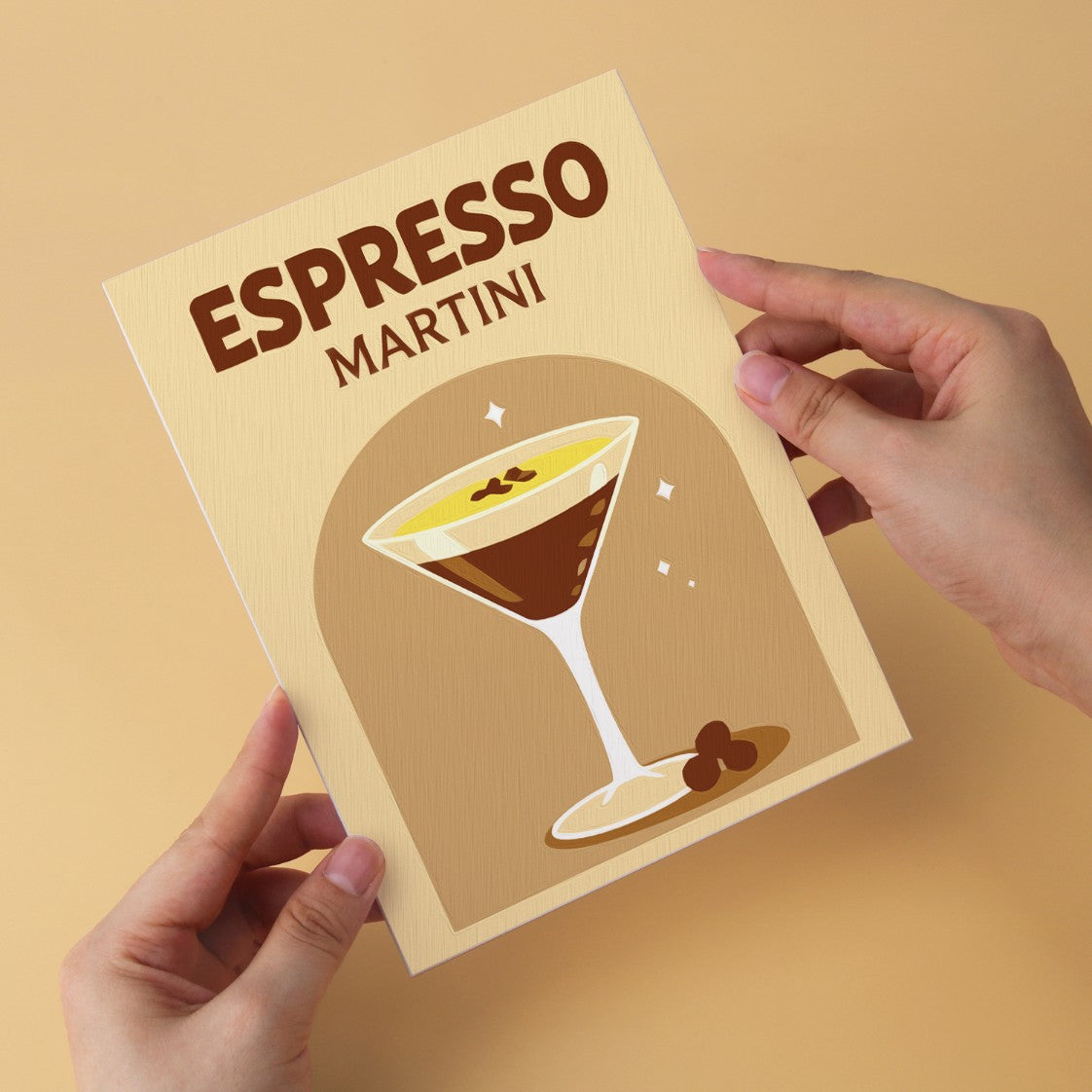 6 Wooden Board Mini Paintings – Colorful Cocktails
