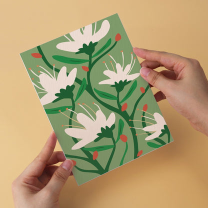 6 Wooden Board Mini Paintings – Bold Blooms