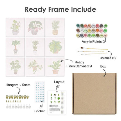 Paint by numbers - What's in your package - Image 3