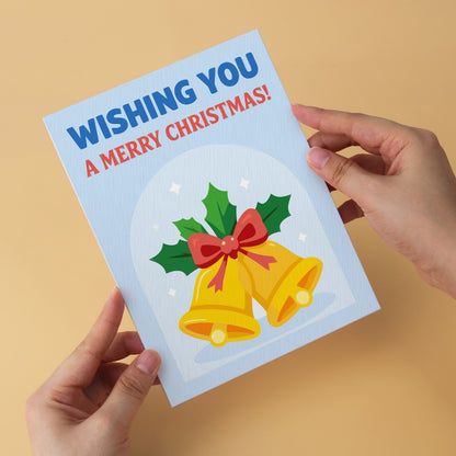 6 Wooden Board Mini Paintings – Holiday Wishes