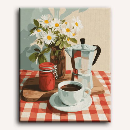 A Cup Before the Day | Paint by Number