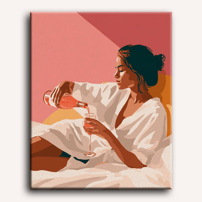 A Moment to Herself | Paint by Number