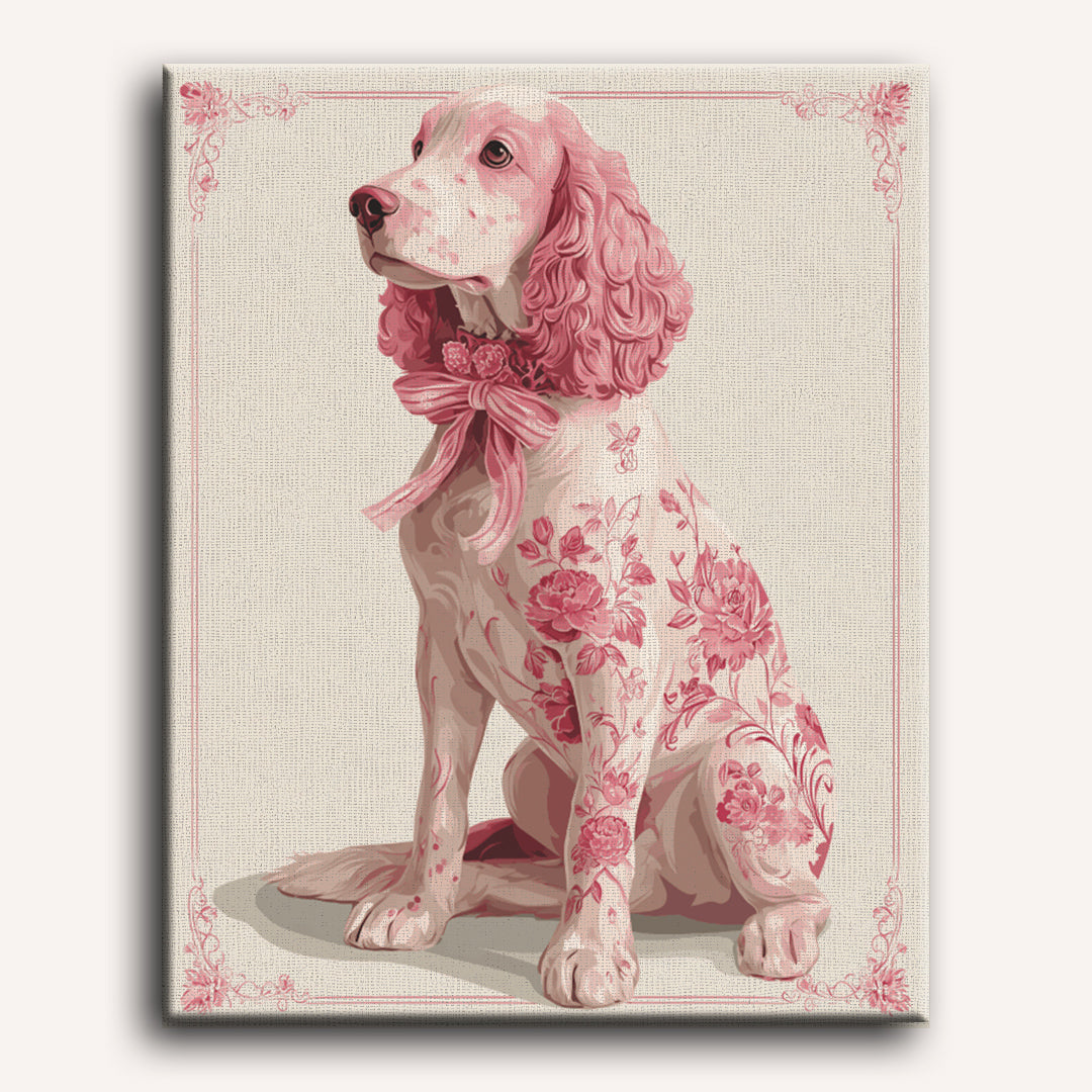 A Noble Spaniel | Paint by Number