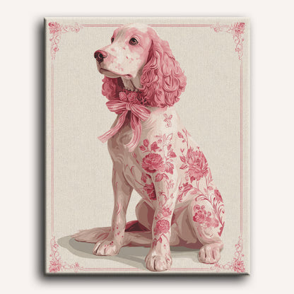 A Noble Spaniel | Paint by Number