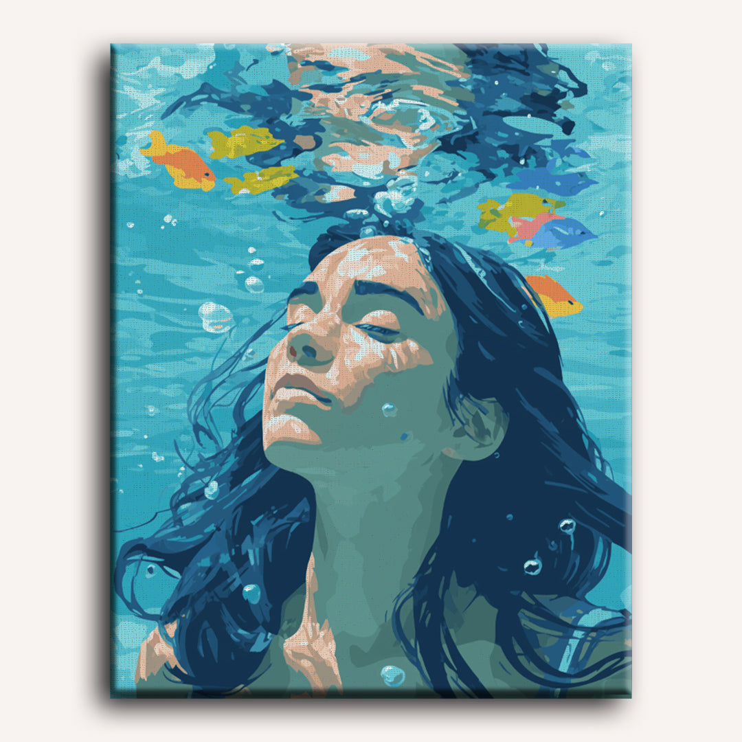 A Quiet Beneath | Paint by Number