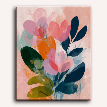 Abstract Bloom | Paint by Number