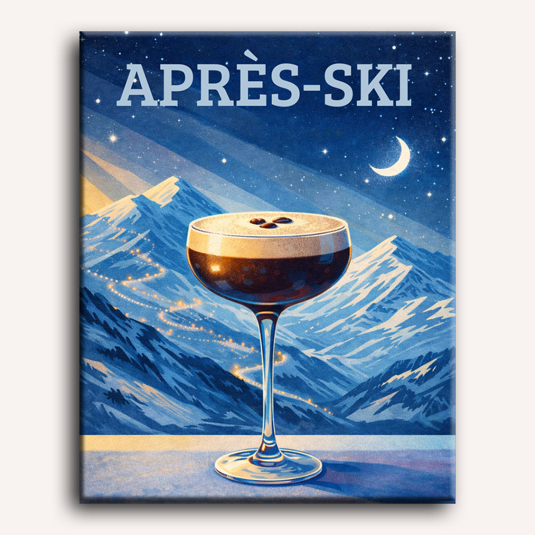 Après-Ski Espresso Martini | Paint by Number