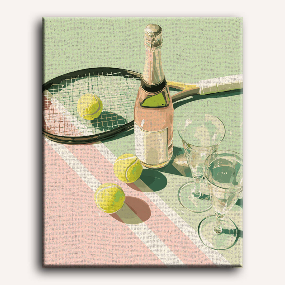 Between Matches | Paint by Number