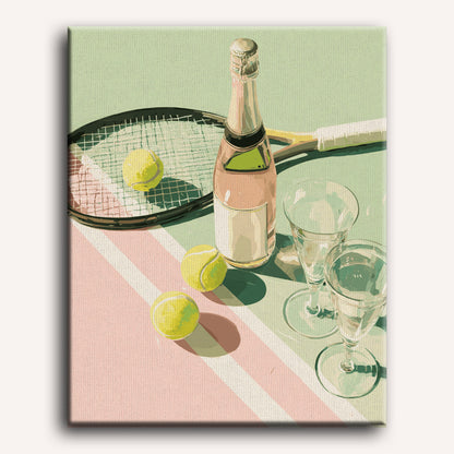 Between Matches | Paint by Number