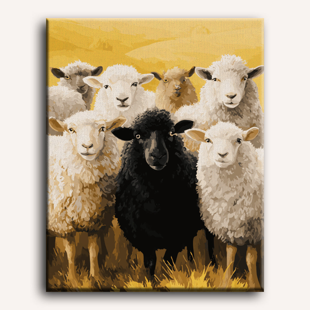 Black Sheep | Paint by Number