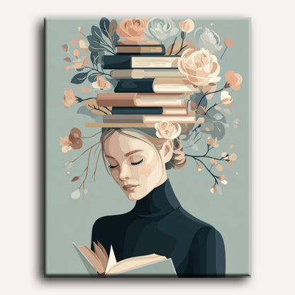 Book garden | Paint by Number