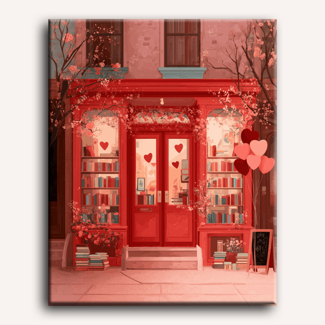 Bookshop of Love | Paint by Number