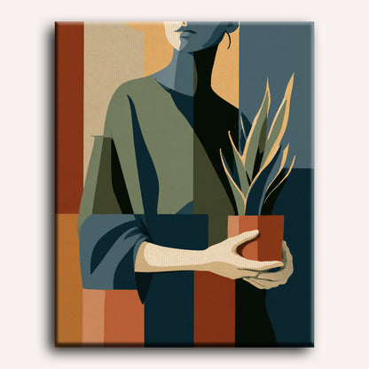 Botanical Balance | Paint by Number