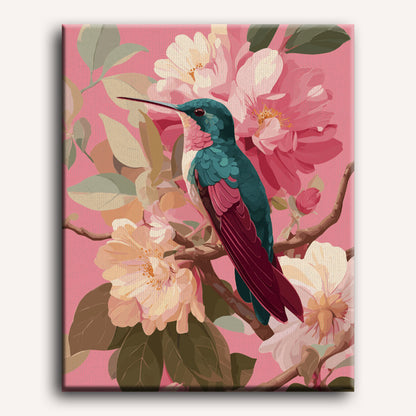Botanical Bird | Paint by Number
