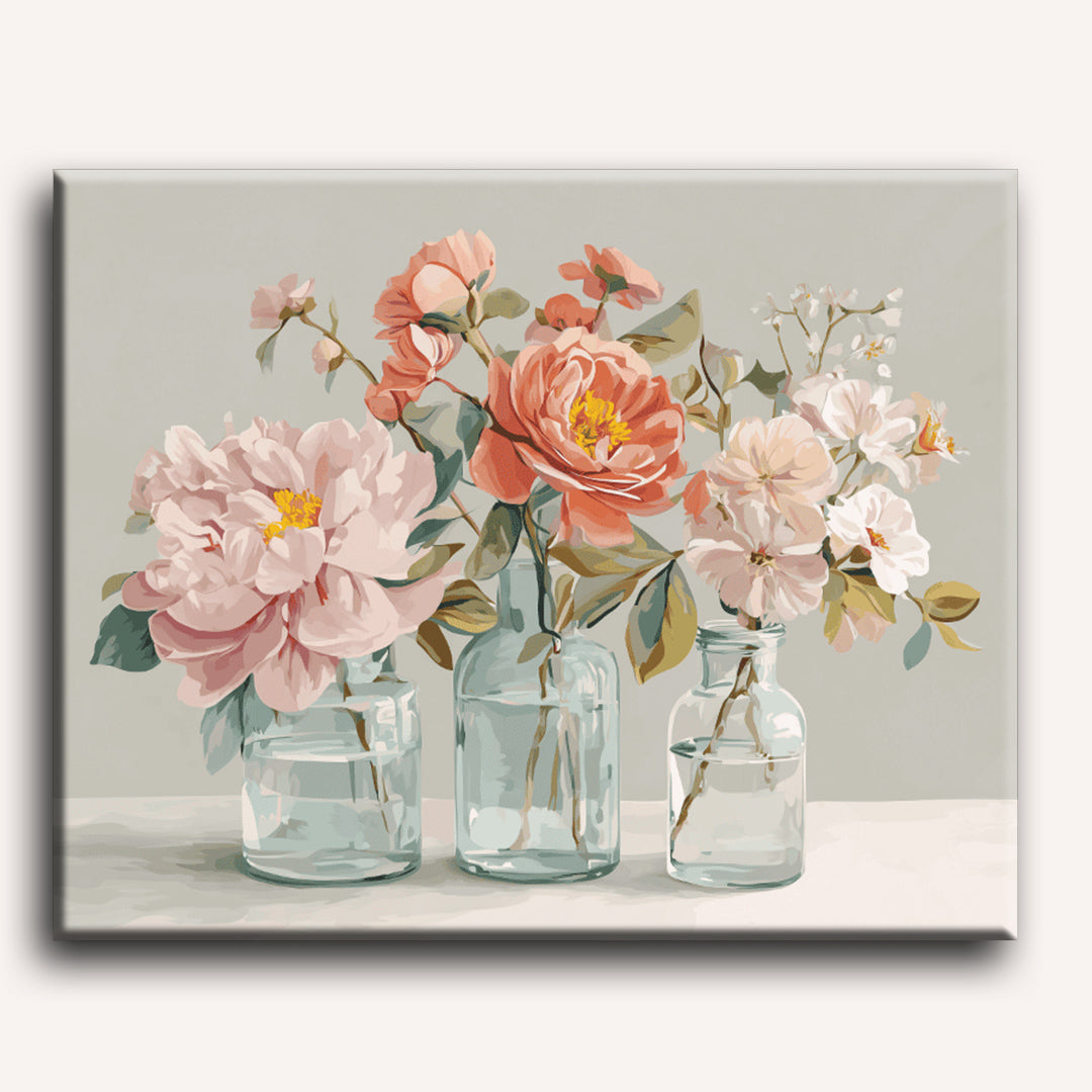 Botanical Glass | Paint by Number