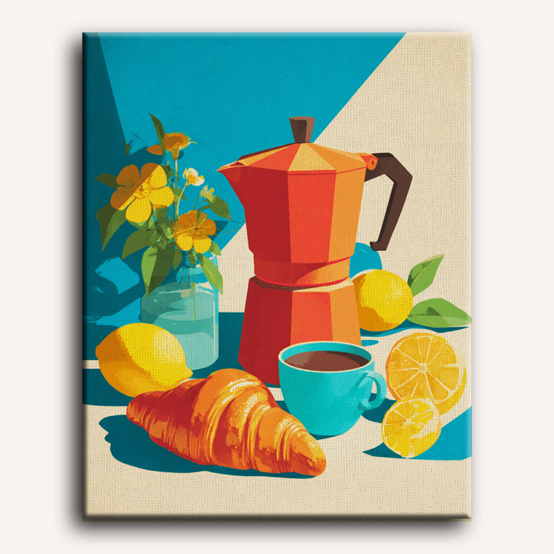 Breakfast in Light | Paint by Number
