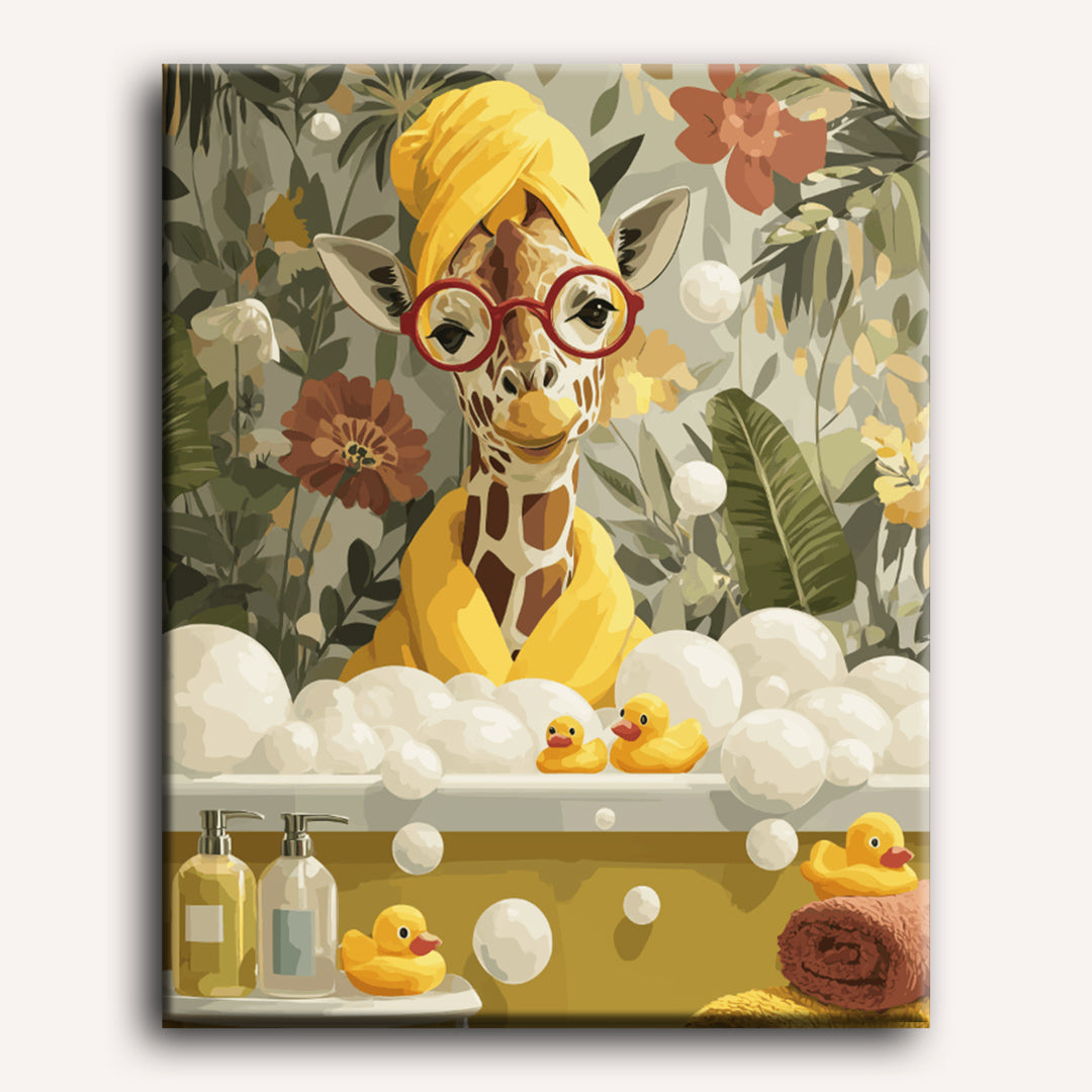 Bubble bath day | Paint by Number